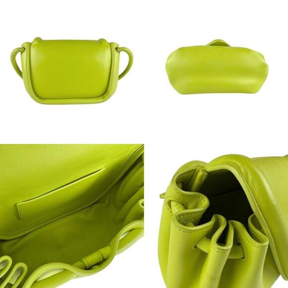 BOTTEGA VENETA Yellow Leather Shoulder Bag - Picture 3 of 5